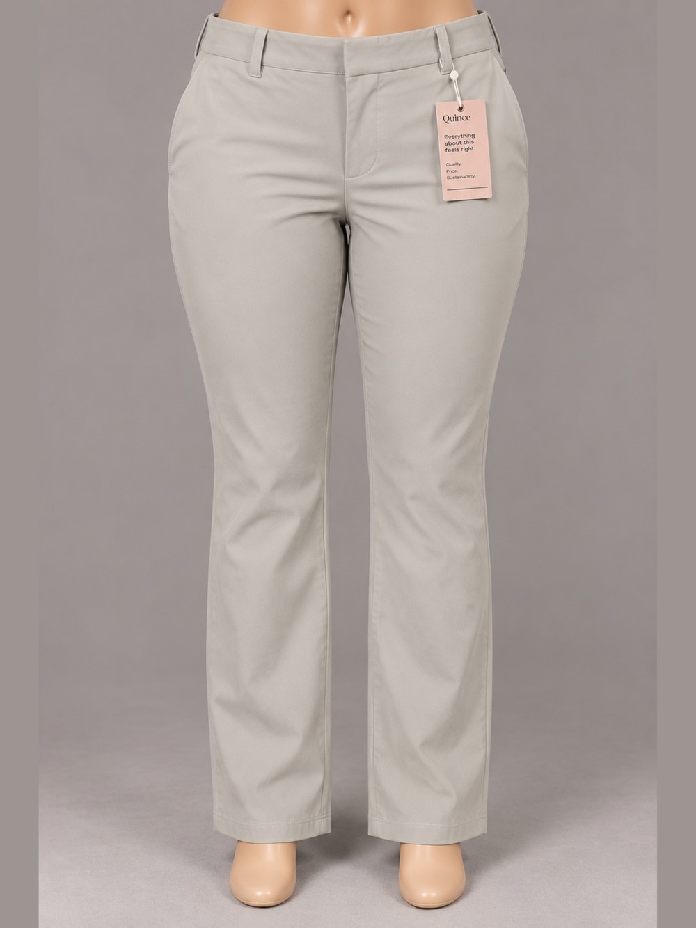 Quince XL Ultra-Stretch Ponte Straight Leg Pants 27” Inseam